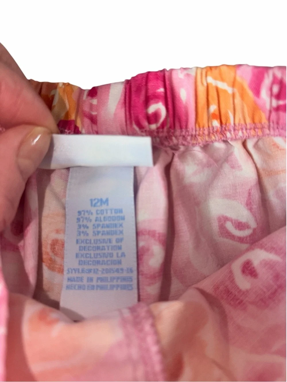 Vintage Y2K Baby Girl Pink Princess 3pc Playwear Bundle 12M Carter’s Okie Dokie
